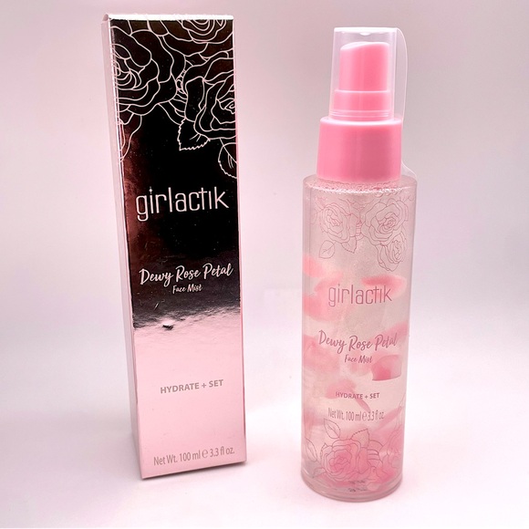 GIRLACTIK | Rose Petal Dewy Face Mist (Brand New!) ✨ - Picture 1 of 11